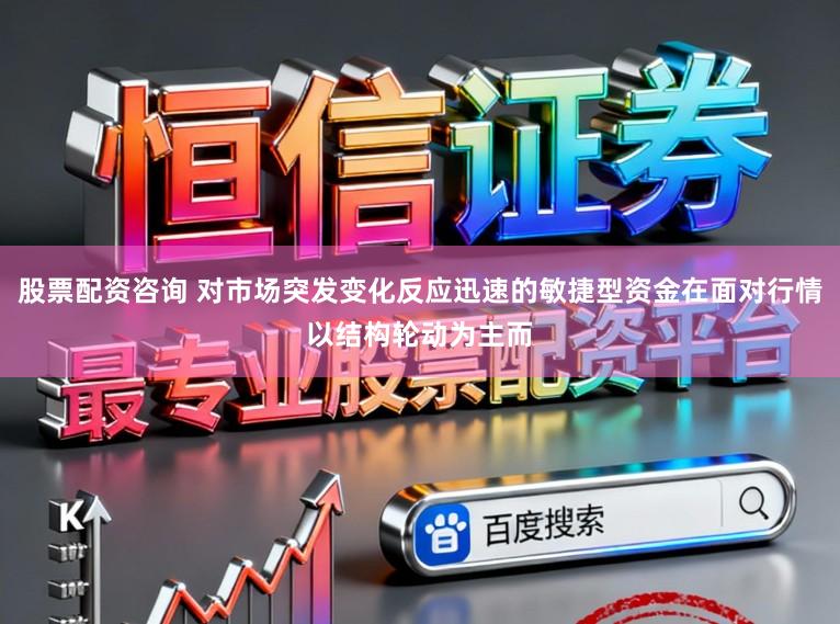 股票配资咨询 对市场突发变化反应迅速的敏捷型资金在面对行情以结构轮动为主而