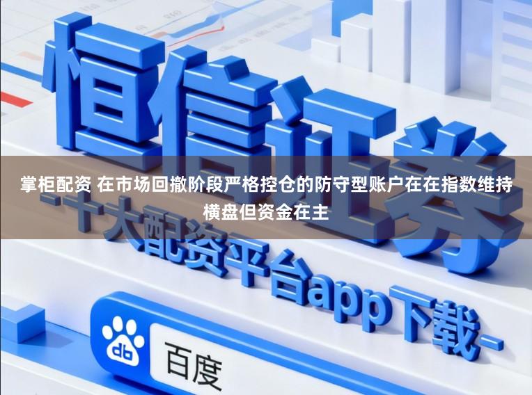 掌柜配资 在市场回撤阶段严格控仓的防守型账户在在指数维持横盘但资金在主
