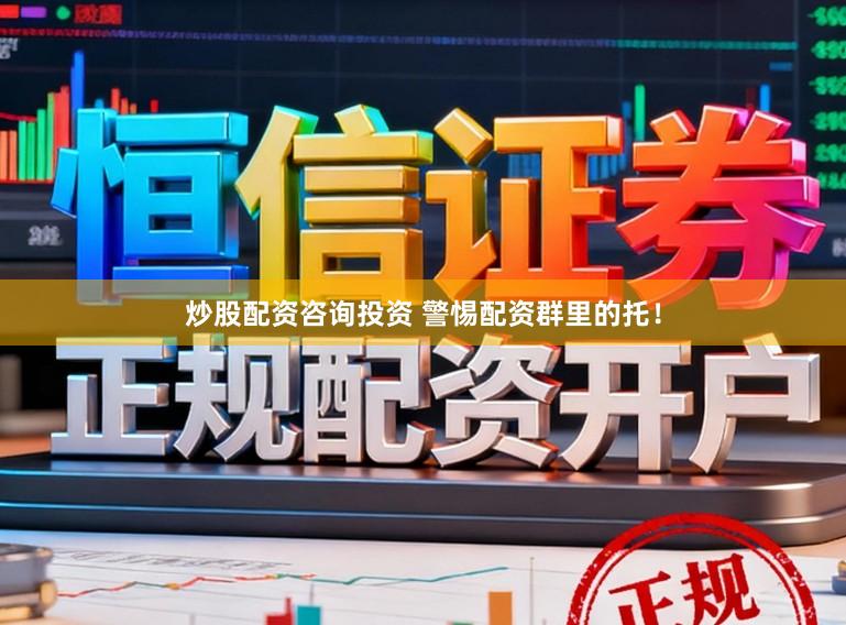 炒股配资咨询投资 警惕配资群里的托！